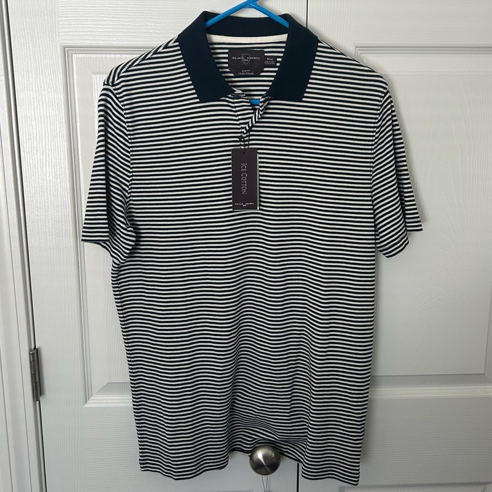 NWT Black Brown 1826 Men’s Shirt